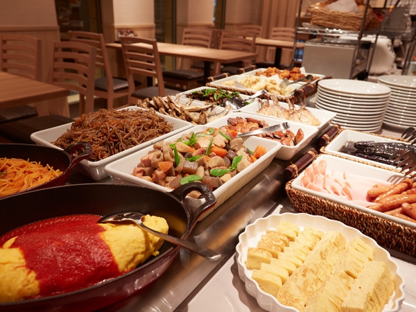 【福岡・ホテルフォルツァ博多】九州の食材が並ぶおいしいホテルの朝食