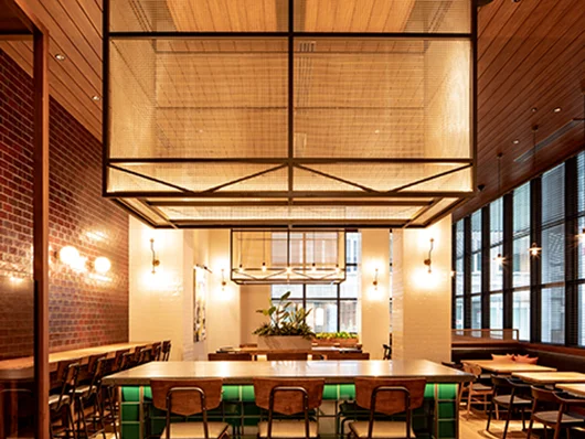 雅緻寧靜的早餐會場